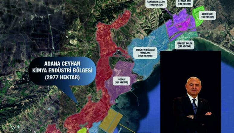 Adana Ceyhan Kimya Endüstri Bölgesi, yüksek katma değerli üretimde yeni merkez olmaya hazırlanıyor.